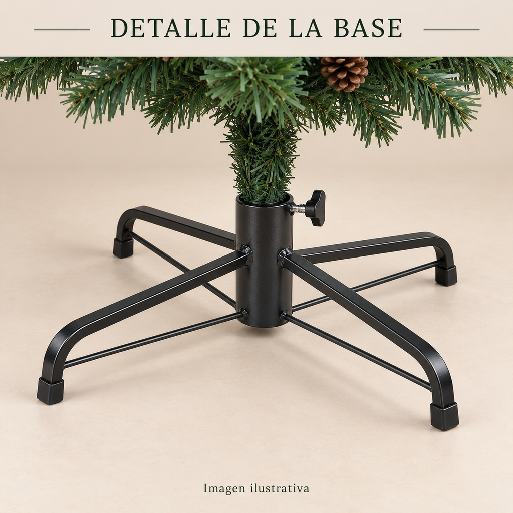 Árbol de Navidad Regal 160 cms.