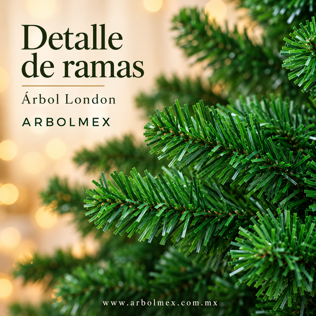 Árbol de Navidad London 130 cms.